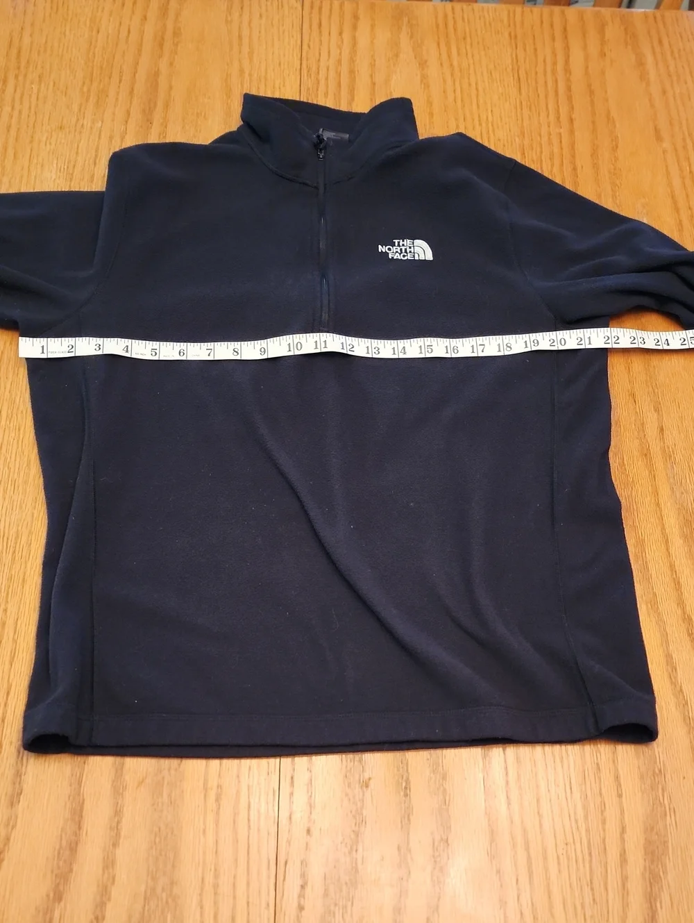 The North Face Black Half-Zip Fleece Pullover